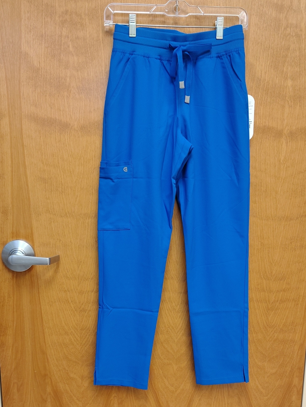Cureology x koi Atria Women's 7-Pocket Straight Leg Scrub Pant In Royal Blue